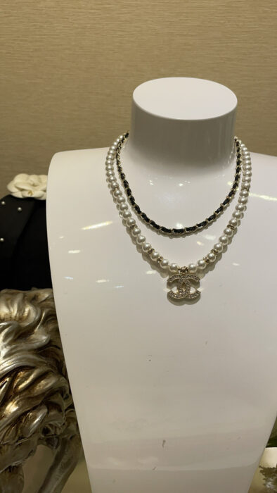 샤넬 CC로고 이중 체인 진주 목걸이 레플리카 미러급 SA급 S급 고퀄리티 최상급 하이엔드 악세사리 [여성] 3