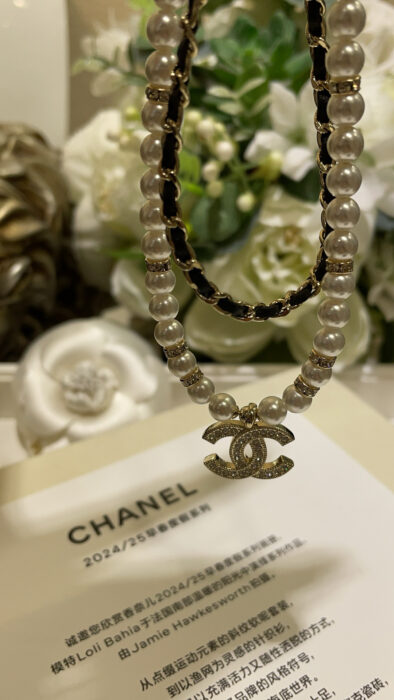 샤넬 CC로고 이중 체인 진주 목걸이 레플리카 미러급 SA급 S급 고퀄리티 최상급 하이엔드 악세사리 [여성] 6