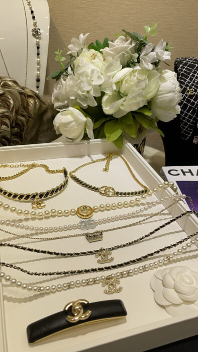 샤넬 CC로고 이중 체인 진주 목걸이 레플리카 미러급 SA급 S급 고퀄리티 최상급 하이엔드 악세사리 [여성] 9