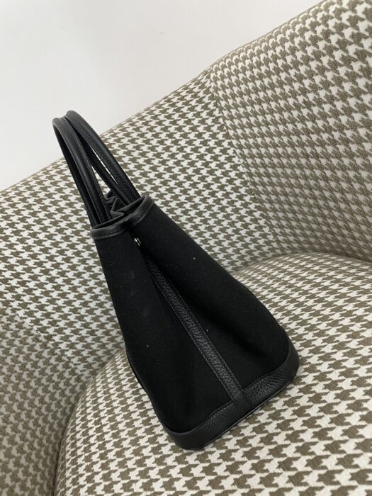 에르메스 가든파티 30 캔버스 은장 배색 블랙 negonda 레플리카 미러급 SA급 S급 고퀄리티 최상급 하이엔드 가방 [여성] 5