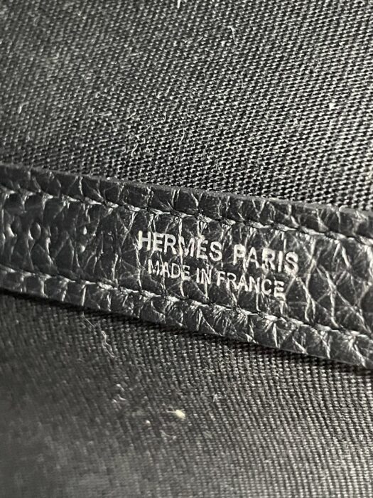 에르메스 가든파티 30 캔버스 은장 배색 블랙 negonda 레플리카 미러급 SA급 S급 고퀄리티 최상급 하이엔드 가방 [여성] 10