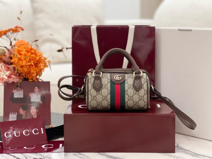 구찌 오피디아 미니 보스턴백 브라운 838478 핸드백 크로스백 레플리카 미러급 SA급 S급 고퀄리티 최상급 하이엔드 가방 [여성]