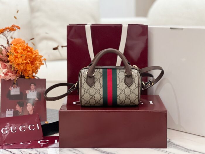 구찌 오피디아 미니 보스턴백 브라운 838478 핸드백 크로스백 레플리카 미러급 SA급 S급 고퀄리티 최상급 하이엔드 가방 [여성] 2