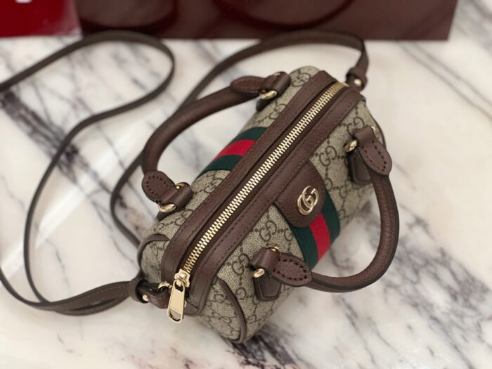 구찌 오피디아 미니 보스턴백 브라운 838478 핸드백 크로스백 레플리카 미러급 SA급 S급 고퀄리티 최상급 하이엔드 가방 [여성] 6