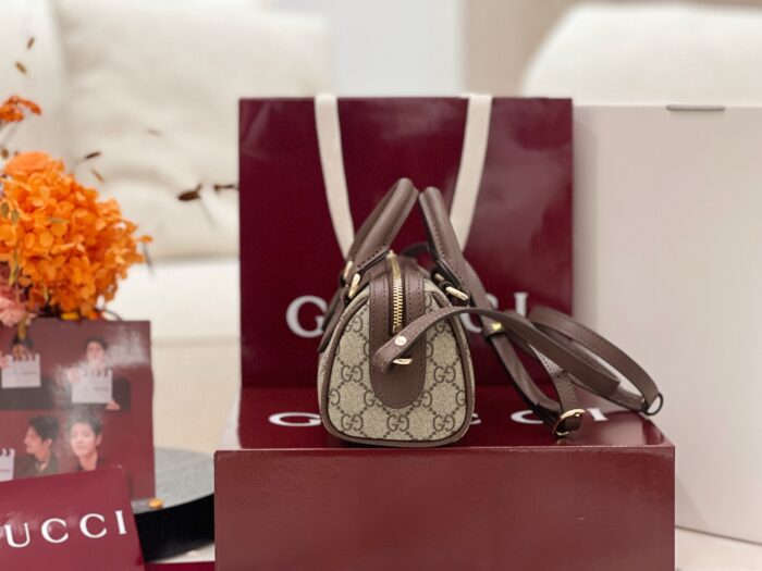 구찌 오피디아 미니 보스턴백 브라운 838478 핸드백 크로스백 레플리카 미러급 SA급 S급 고퀄리티 최상급 하이엔드 가방 [여성] 5