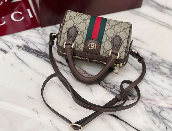 구찌 오피디아 미니 보스턴백 브라운 838478 핸드백 크로스백 레플리카 미러급 SA급 S급 고퀄리티 최상급 하이엔드 가방 [여성] 7