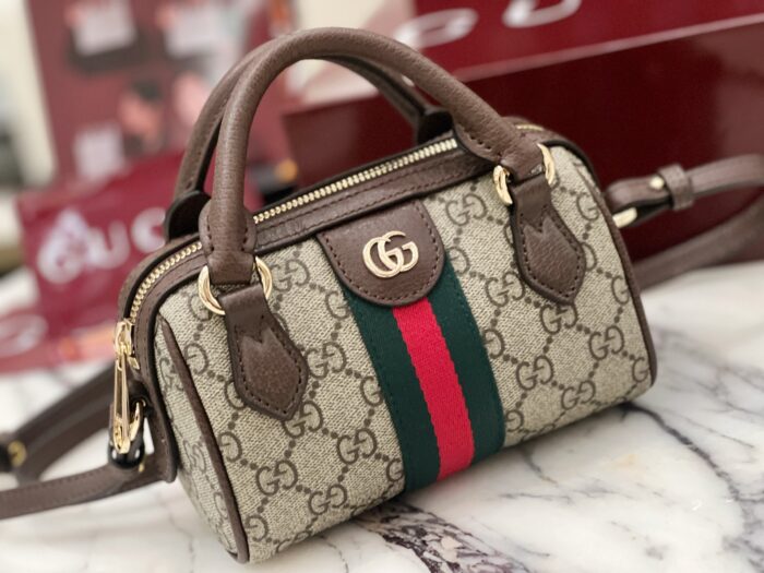 구찌 오피디아 미니 보스턴백 브라운 838478 핸드백 크로스백 레플리카 미러급 SA급 S급 고퀄리티 최상급 하이엔드 가방 [여성] 8