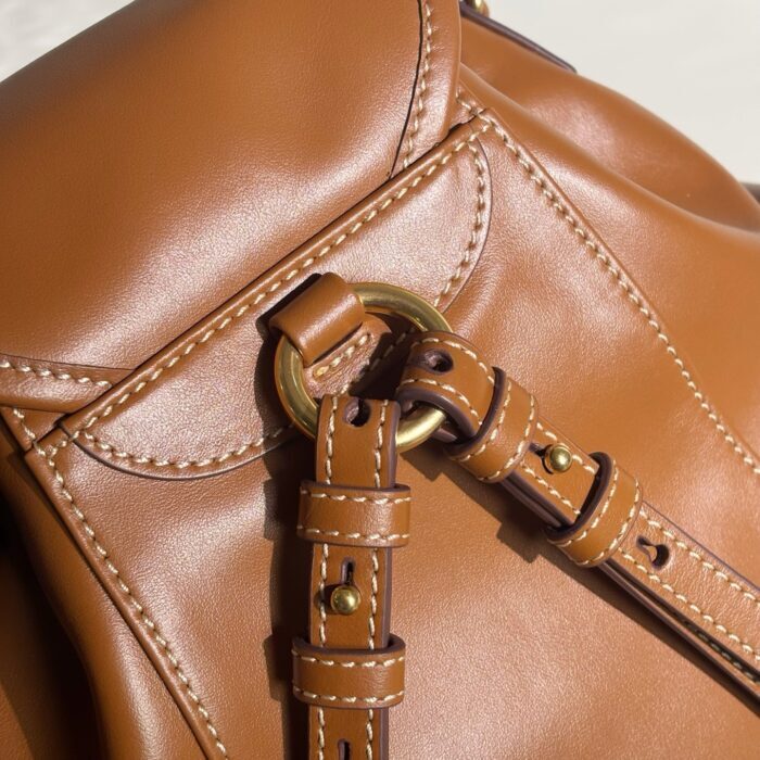 미우미우 레더 백팩 브라운 5BZ043 레플리카 미러급 SA급 S급 고퀄리티 최상급 하이엔드 가방 [여성] 11