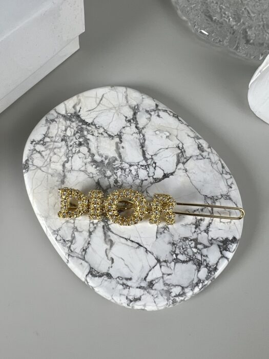 디올 모노그램 머리핀 골드 레플리카 미러급 SA급 S급 고퀄리티 최상급 하이엔드 악세사리 [여성] 2