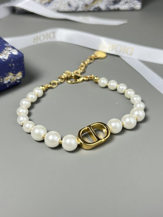 디올 골드 CD 진주 팔찌 레플리카 미러급 SA급 S급 고퀄리티 최상급 하이엔드 악세사리 [여성] 4
