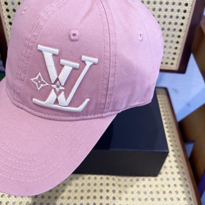 루이비통 흰색 LV 자수 볼캡 모자 핑크 레플리카 미러급 SA급 S급 고퀄리티 최상급 하이엔드  [남성여성공용] 9