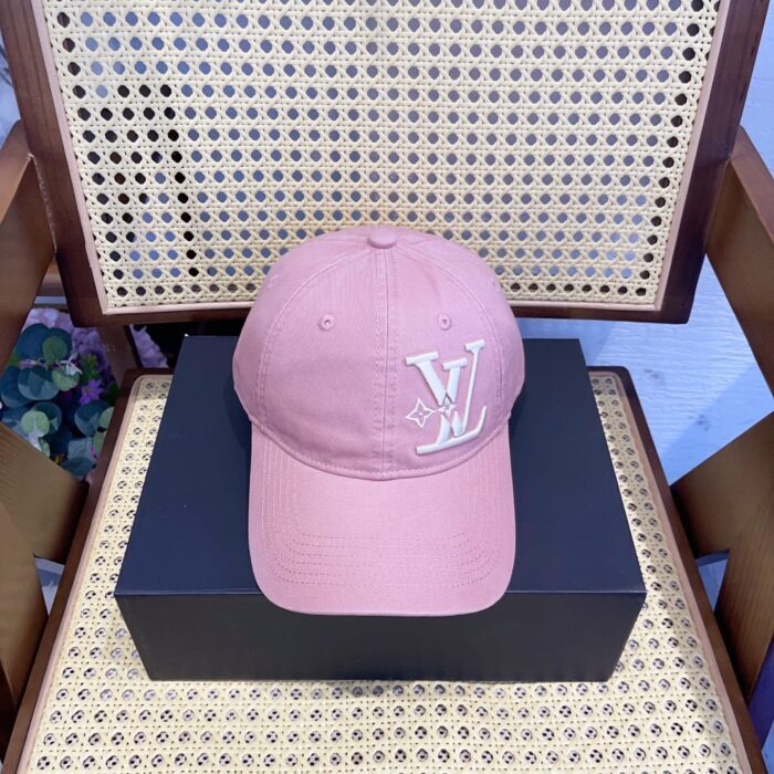 루이비통 흰색 LV 자수 볼캡 모자 핑크 레플리카 미러급 SA급 S급 고퀄리티 최상급 하이엔드  [남성여성공용] 7