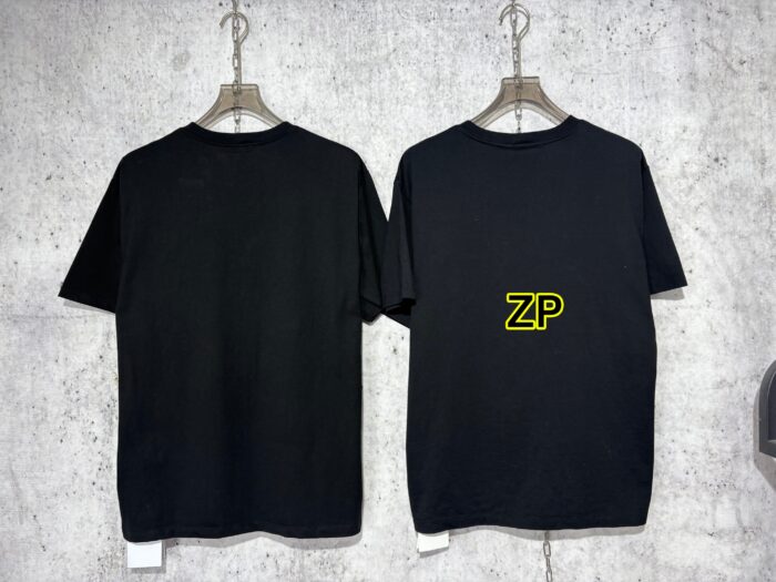 셀린느 모노그램 반팔티 블랙 반팔 라운드티셔츠 레플리카 미러급 SA급 S급 고퀄리티 최상급 하이엔드 의류 [남성여성공용] 5