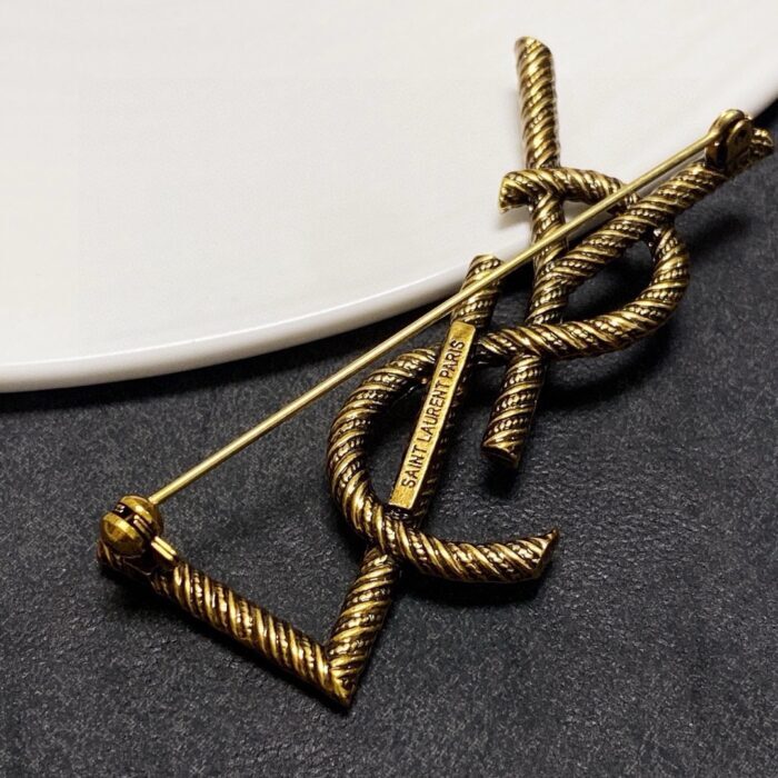 입생로랑 줄 무늬 브로치 (4 color) 레플리카 미러급 SA급 S급 고퀄리티 최상급 하이엔드 악세사리 [여성] 9