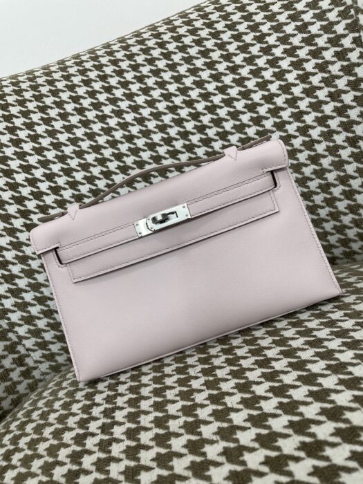 에르메스 켈리 22 은장 연핑크 swift 핸드백 레플리카 미러급 SA급 S급 고퀄리티 최상급 하이엔드 가방 [여성]