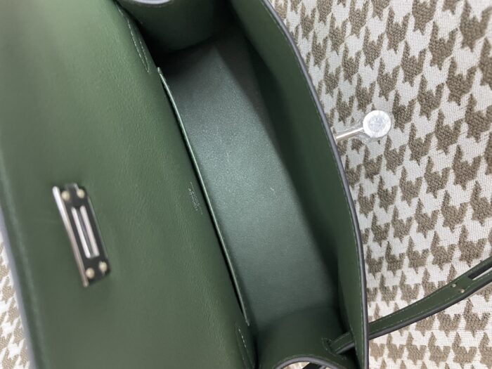 에르메스 켈리 22 은장 초록색 swift 핸드백 레플리카 미러급 SA급 S급 고퀄리티 최상급 하이엔드 가방 [여성] 3