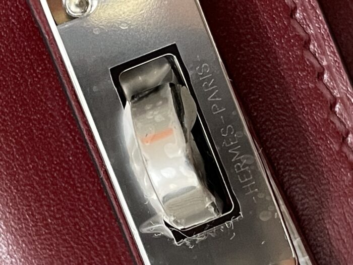 에르메스 켈리 19 은장 다크 레드 box 핸드백 크로스백 레플리카 미러급 SA급 S급 고퀄리티 최상급 하이엔드 가방 [여성] 9