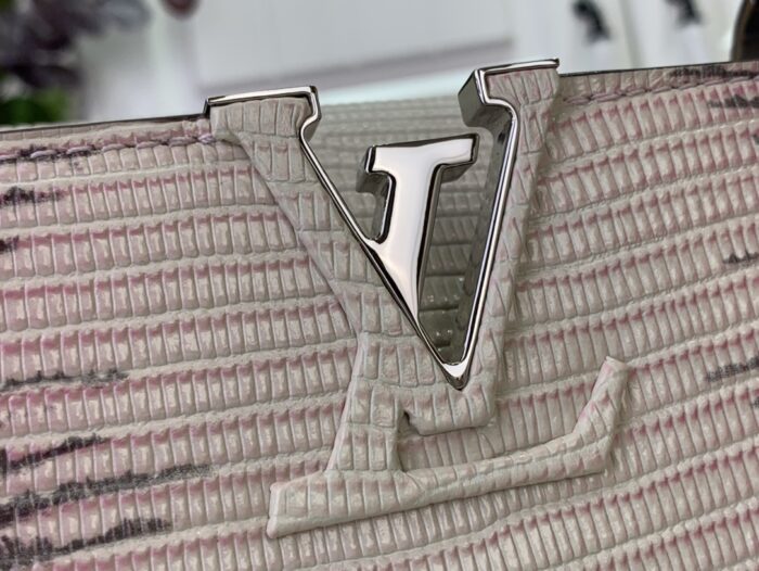 루이비통 카퓌신 미니 N98177 도마뱀 무늬 퍼플 크로스백 핸드백 레플리카 미러급 SA급 S급 고퀄리티 최상급 하이엔드 가방 [여성] 8