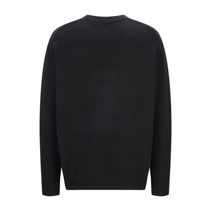 버버리 캐시미어 승마 자카드 긴팔 라운드 니트 블랙 레플리카 미러급 SA급 S급 고퀄리티 하이엔드 최상급 의류 [남성여성공용] 5