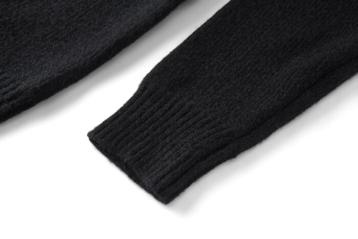 버버리 캐시미어 승마 자카드 긴팔 라운드 니트 블랙 레플리카 미러급 SA급 S급 고퀄리티 하이엔드 최상급 의류 [남성여성공용] 8