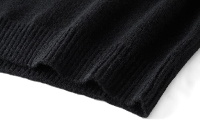 버버리 캐시미어 승마 자카드 긴팔 라운드 니트 블랙 레플리카 미러급 SA급 S급 고퀄리티 하이엔드 최상급 의류 [남성여성공용] 9