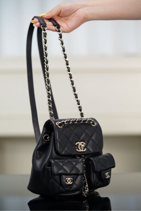 샤넬 23P 듀마 백팩 미니 블랙 레플리카 미러급 SA급 S급 고퀄리티 최상급 하이엔드 가방 [여성] 8