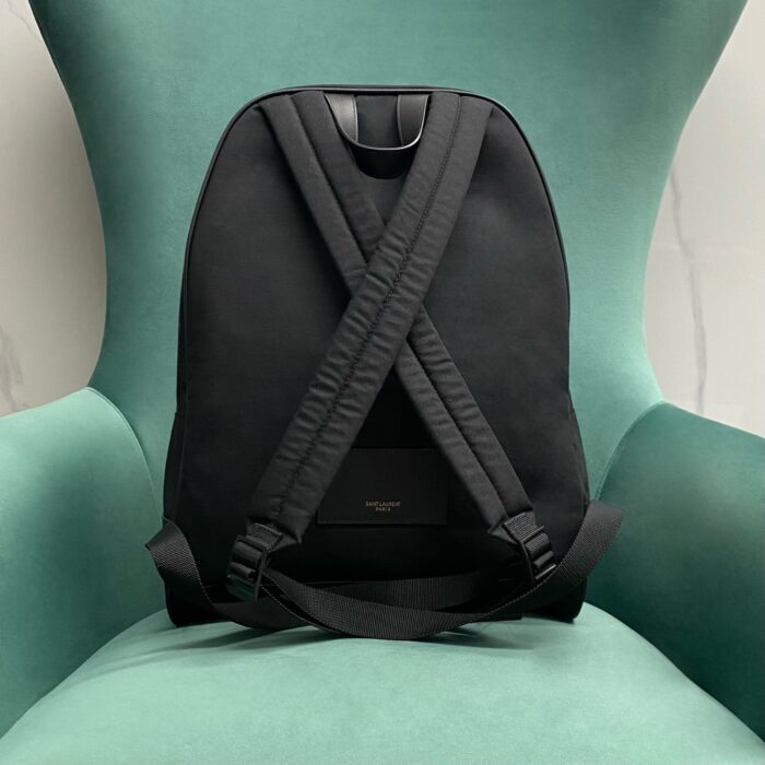 생로랑 시티 백팩 나일론 캔버스 앤 레더 블랙 821007  레플리카 미러급 SA급 S급 고퀄리티 최상급 하이엔드 가방 [남성여성공용] 2