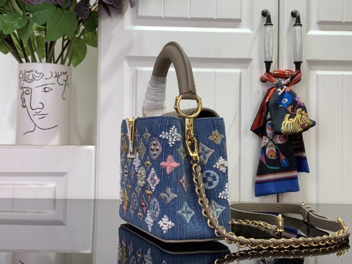 루이비통 카퓌신 미니 M12947 갈색 핸드백 크로스백 레플리카 미러급 SA급 S급 고퀄리티 최상급 하이엔드 가방 [여성] 4