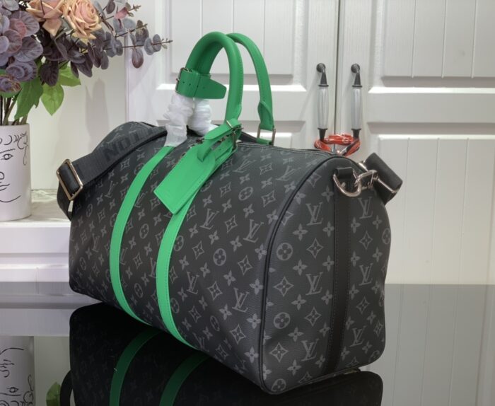 루이비통 키폴 반둘리에 45 M26434 블랙 그린 보스턴백 레플리카 미러급 SA급 S급 고퀄리티 최상급 하이엔드 여행구 여행가방 [남성여성공용] 4