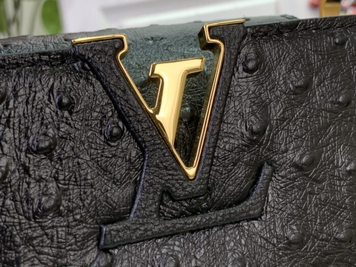루이비통 카퓌신 미니 타조무늬 M94227 블랙 레플리카 미러급 SA급 S급 고퀄리티 최상급 하이엔드 가방 [여성] 6