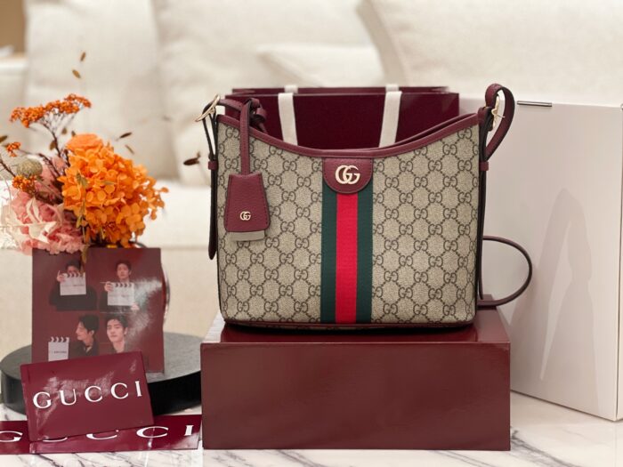 구찌 오피디아 GG 탑 핸들백 836872 와인 숄더백 크로스백 레플리카 미러급 SA급 S급 고퀄리티 최상급 하이엔드 가방 [여성]