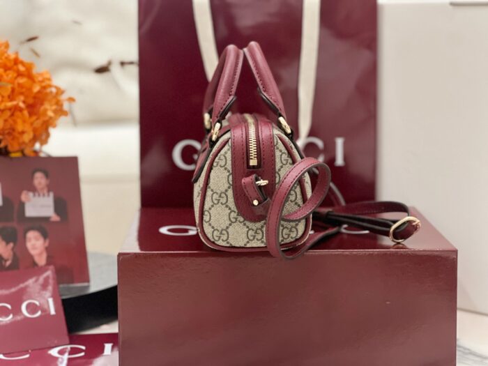 구찌 오피디아 미니 보스턴백 와인 838478 핸드백 크로스백 레플리카 미러급 SA급 S급 고퀄리티 최상급 하이엔드 가방 [여성] 4