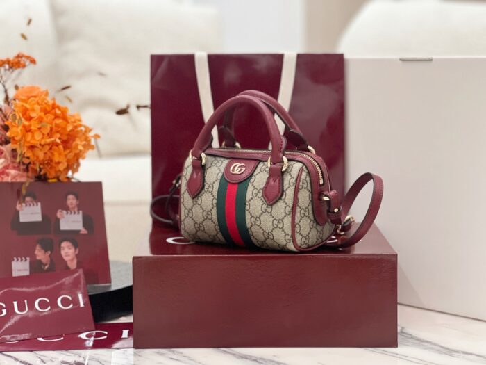 구찌 오피디아 미니 보스턴백 와인 838478 핸드백 크로스백 레플리카 미러급 SA급 S급 고퀄리티 최상급 하이엔드 가방 [여성] 3