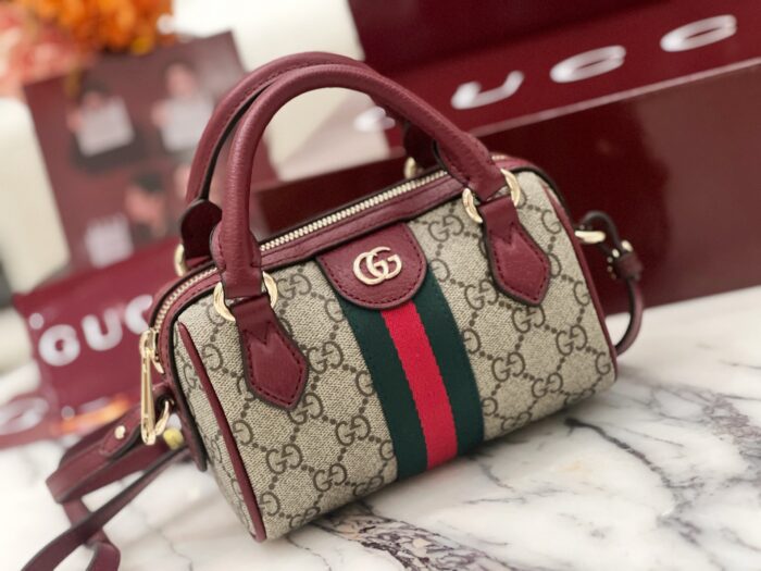 구찌 오피디아 미니 보스턴백 와인 838478 핸드백 크로스백 레플리카 미러급 SA급 S급 고퀄리티 최상급 하이엔드 가방 [여성] 6