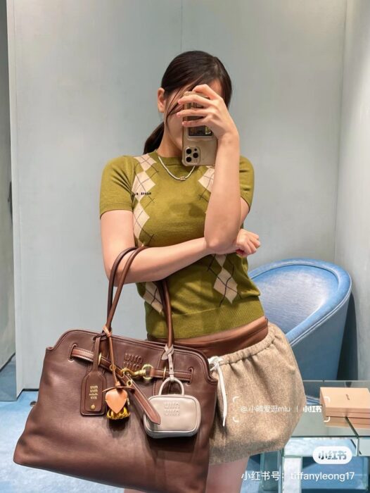 미우미우 아벙츄어 나파 레더백 브라이어우드 5BG291  숄더백 레플리카 미러급 SA급 S급 고퀄리티 최상급 하이엔드 가방 [여성]