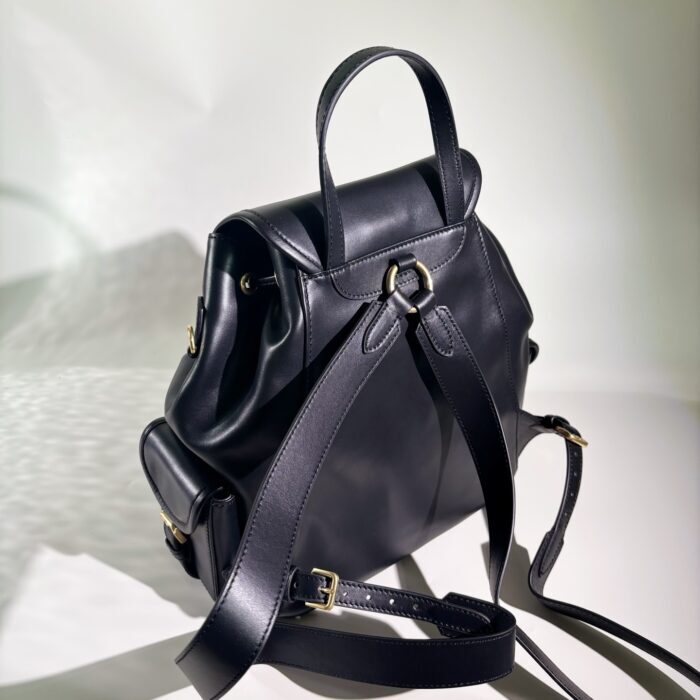 미우미우 레더 백팩 블랙 5BZ042 레플리카 미러급 SA급 S급 고퀄리티 최상급 하이엔드 가방 [여성] 6