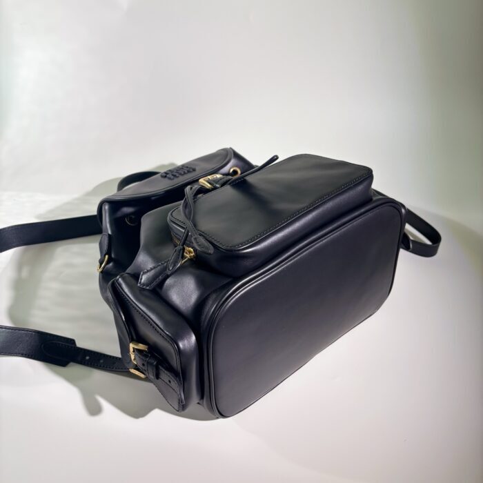 미우미우 레더 백팩 블랙 5BZ042 레플리카 미러급 SA급 S급 고퀄리티 최상급 하이엔드 가방 [여성] 7