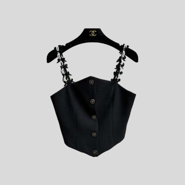 샤넬 진주 리본 숄더 탑 레플리카 미러급 SA급 S급 고퀄리티 하이엔드 최상급 의류 [여성]