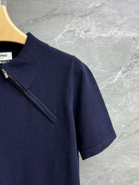 미우미우 캐시미어 폴로 셔츠 레플리카 미러급 SA급 S급 고퀄리티 하이엔드 최상급 의류 [여성] 5