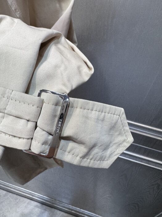 샤넬 뉴 카키 숏 더블브레스트 버드 트렌치 코트 레플리카 미러급 SA급 S급 고퀄리티 하이엔드 최상급 의류 [여성] 6