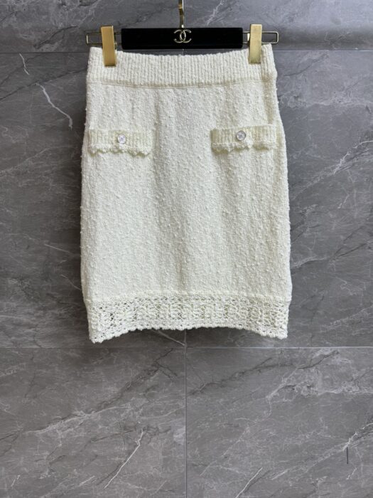 샤넬 레이스 니트 스커트 레플리카 미러급 SA급 S급 고퀄리티 하이엔드 최상급 의류 [여성] 6