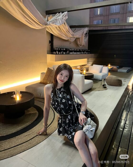 샤넬 프린트 실크 새틴 드레스 레플리카 미러급 SA급 S급 고퀄리티 하이엔드 최상급 의류 [여성] 20