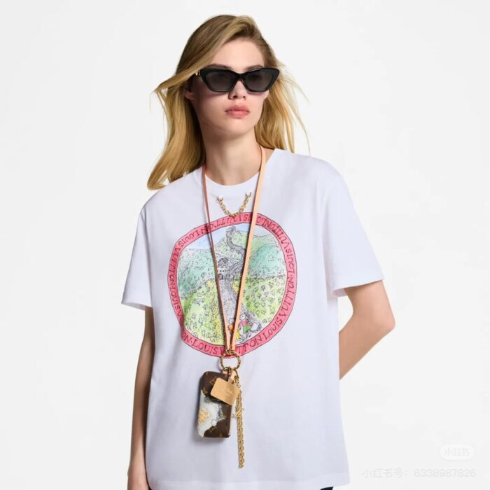 루이비통 고양이 프린트 티셔츠 레플리카 미러급 SA급 S급 고퀄리티 하이엔드 최상급 의류 [여성] 2