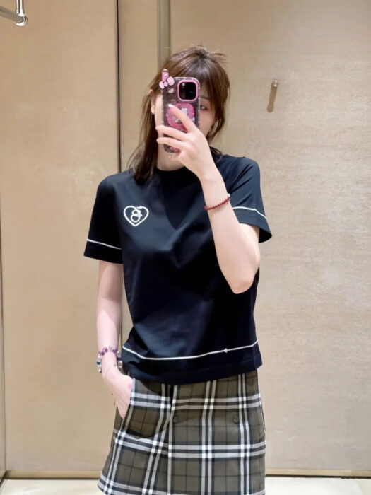 버버리 하트 코튼 티셔츠 레플리카 미러급 SA급 S급 고퀄리티 하이엔드 최상급 의류 [여성] 9