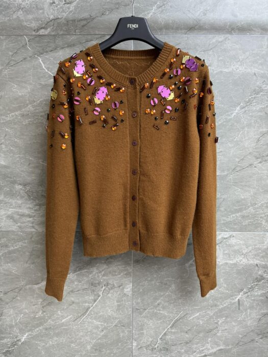 펜디 러스트 캐시미어 울 가디건 레플리카 미러급 SA급 S급 고퀄리티 하이엔드 최상급 의류 [여성] 6