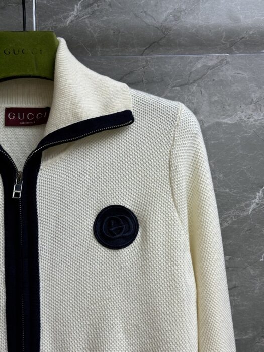 구찌 콘트라스트 니트 가디건 레플리카 미러급 SA급 S급 고퀄리티 하이엔드 최상급 의류 [여성] 4