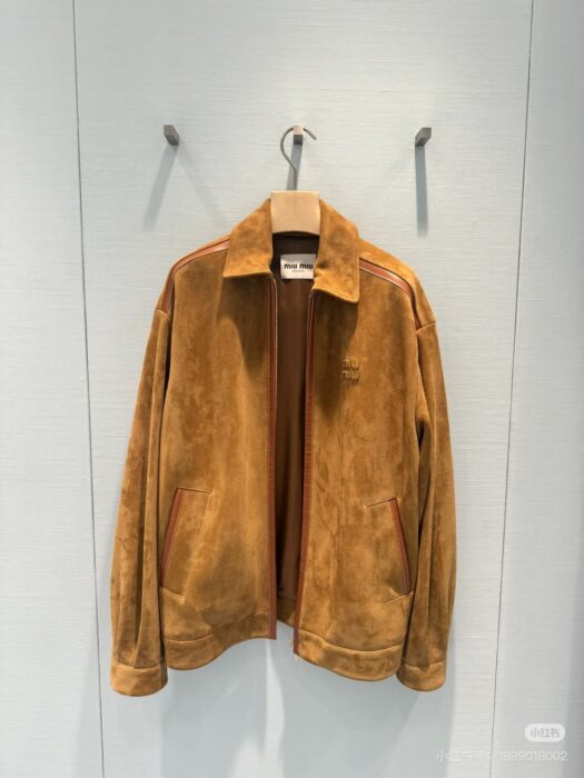 미우미우 스웨이드 블루종 자켓 레플리카 미러급 SA급 S급 고퀄리티 하이엔드 최상급 의류 [여성] 16