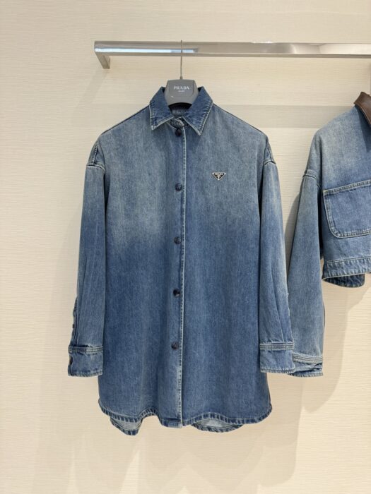 프라다 데님 셔츠 레플리카 미러급 SA급 S급 고퀄리티 하이엔드 최상급 의류 [여성] 7
