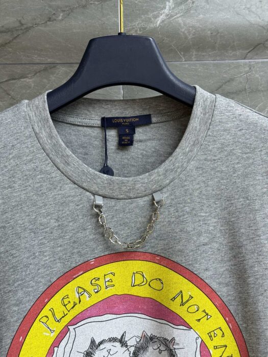 루이비통 캣 스탬프 티셔츠 레플리카 미러급 SA급 S급 고퀄리티 하이엔드 최상급 의류 [여성] 3