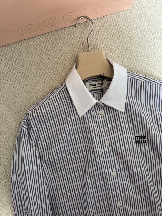 미우미우 긴팔 셔츠 레플리카 미러급 SA급 S급 고퀄리티 하이엔드 최상급 의류 [여성] 13